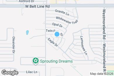 Map image of the property - 1037 Eagle Ct