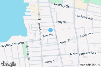 Map image of the property - 46 Lee Ave