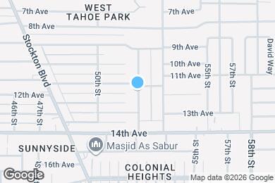 Map image of the property - 3604 52nd St