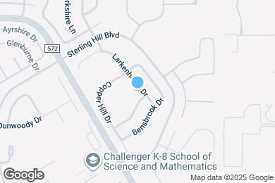 Map image of the property - 4341 Larkenheath Dr