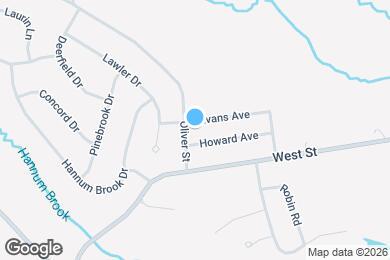 Map image of the property - 13 Oliver St