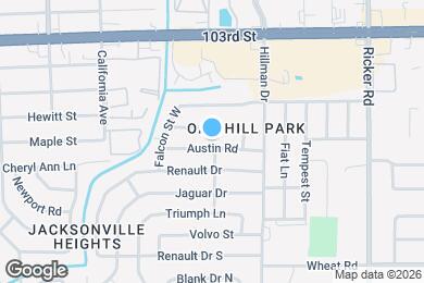 Map image of the property - 7901 Austin Rd