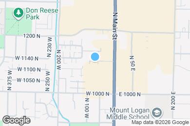 Map image of the property - 1119 N Main St