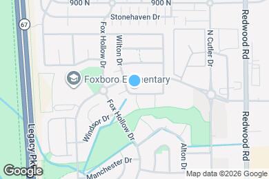 Map image of the property - 972 Woodstock Dr