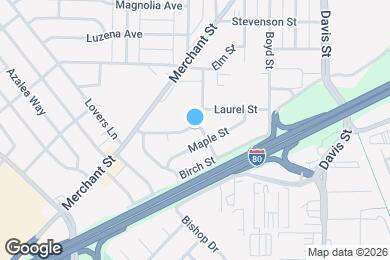 Map image of the property - 117 Cypress St