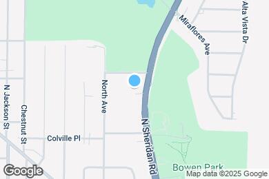 Map image of the property - 2048 N Sheridan Rd