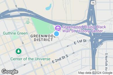 Map image of the property - GreenArch Apartments Tulsa