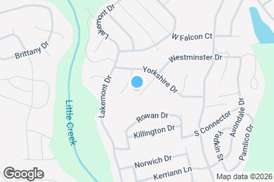 Map image of the property - 509 Westminster Dr