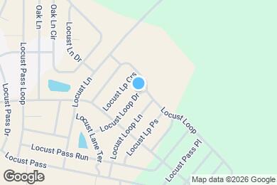 Map image of the property - 4 Locust Loop Dr