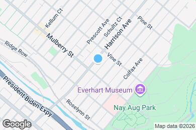 Map image of the property - 418 Harrison Ave