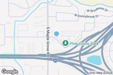 Map image of the property - 8896 W Shoup Dr