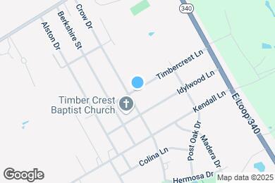 Map image of the property - 4207 Timbercrest Ln