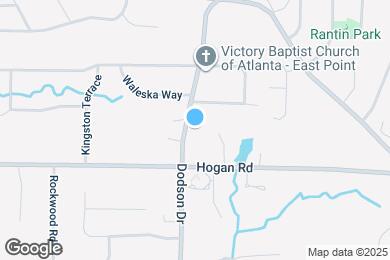 Map image of the property - 2804 Dodson Dr