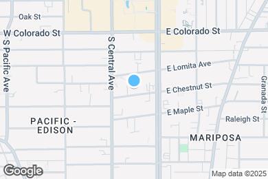 Map image of the property - 203 W Chestnut St