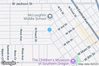 Map image of the property - 417 N Oakdale Ave
