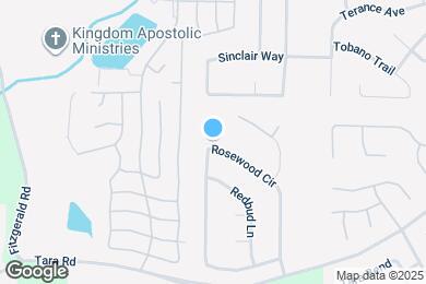 Map image of the property - 587 Rosewood Cir