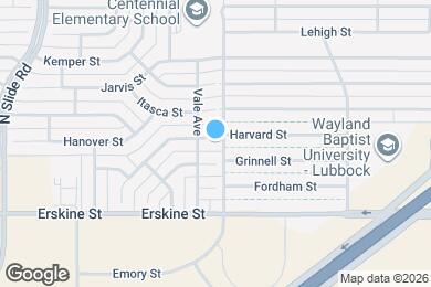 Map image of the property - 4803 Harvard St