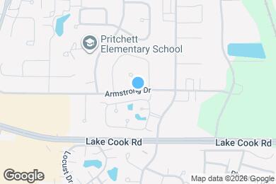 Map image of the property - 493 Le Parc Cir