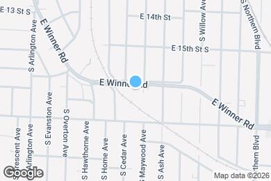 Map image of the property - 10119 E Winner Rd