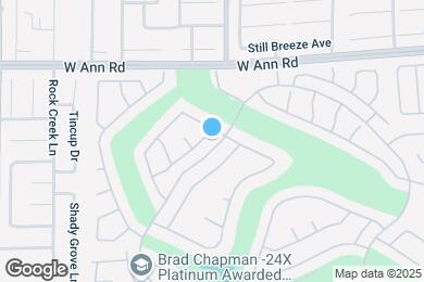 Map image of the property - 5444 Desert Paradise Dr