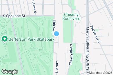 Map image of the property - 3818 24th Ave S