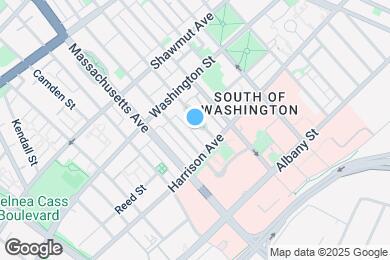 Map image of the property - 23 Worcester Sq