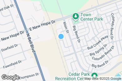Map image of the property - 1805 Lost Maples Loop