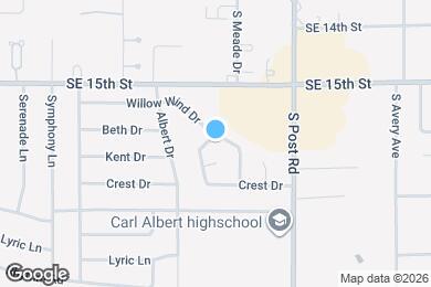 Map image of the property - 9840 Willow Wind Dr