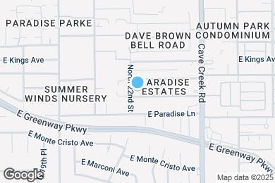 Map image of the property - 2204 E Beverly Ln