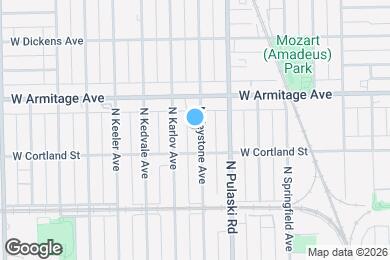 Map image of the property - 1922 N Keystone Ave