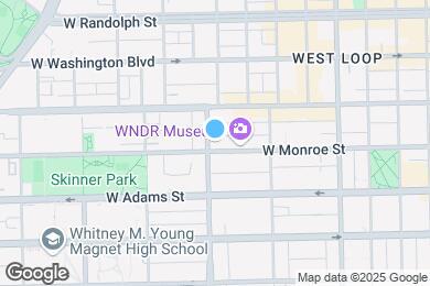 Map image of the property - 35 S Racine Ave