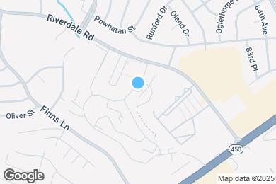 Map image of the property - 7609 Fontainebleau Dr