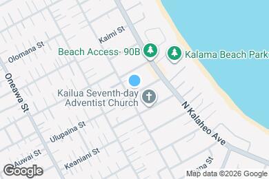 Map image of the property - 166 Hauoli St