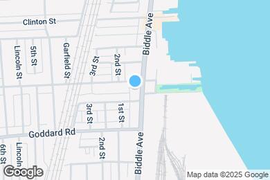Map image of the property - 822 Biddle Ave