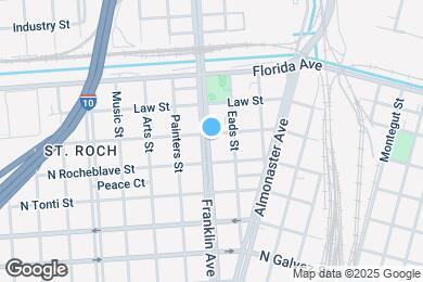 Map image of the property - 2431 Franklin Ave