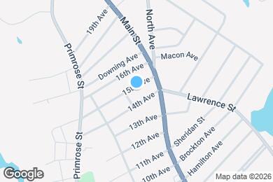 Map image of the property - 6 15th Ave