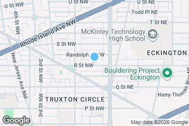 Map image of the property - 37 R St NW