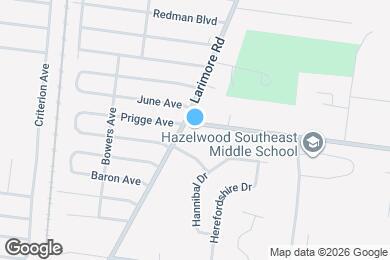 Map image of the property - 1072 Prigge Rd