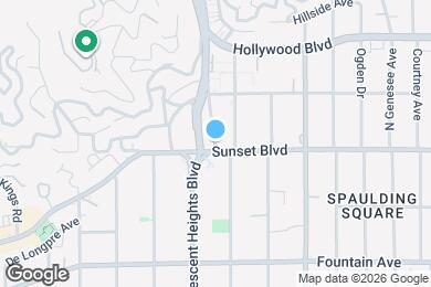 Map image of the property - 1518 Laurel Canyon Blvd