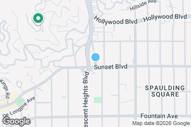 Map image of the property - 1519 Laurel Canyon Blvd