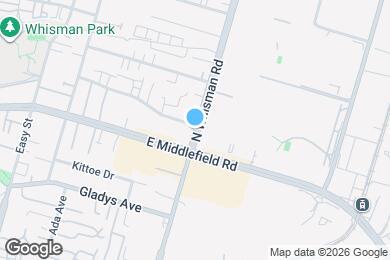 Map image of the property - 330 N Whisman Rd