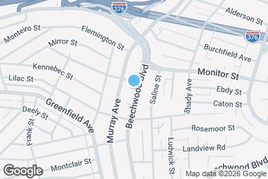 Map image of the property - 3563 Beechwood Blvd