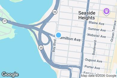 Map image of the property - Cornerstone at Seaside Heights