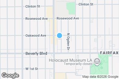 Map image of the property - 355 N Orange Grove Ave