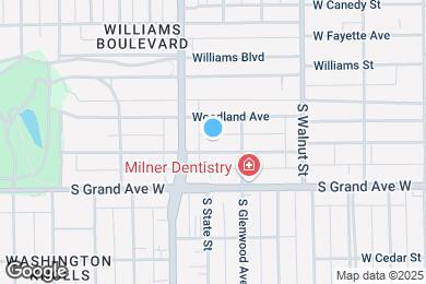 Map image of the property - 729 W Vine St