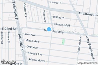 Map image of the property - 2574 Southern Ave