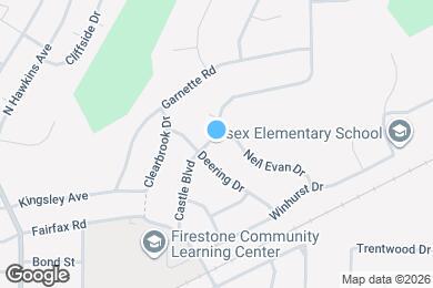 Map image of the property - 607 Castle Blvd
