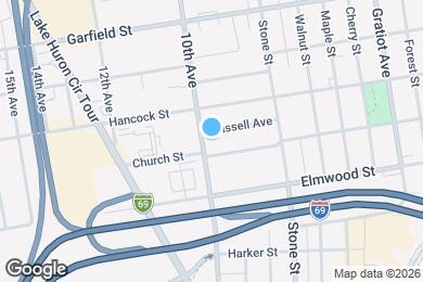 Map image of the property - 2510 10th Ave