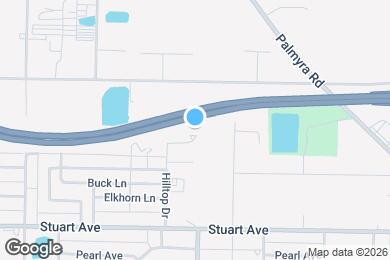 Map image of the property - 2533 Hilltop Dr