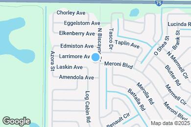 Map image of the property - 4167 N Biscayne Dr